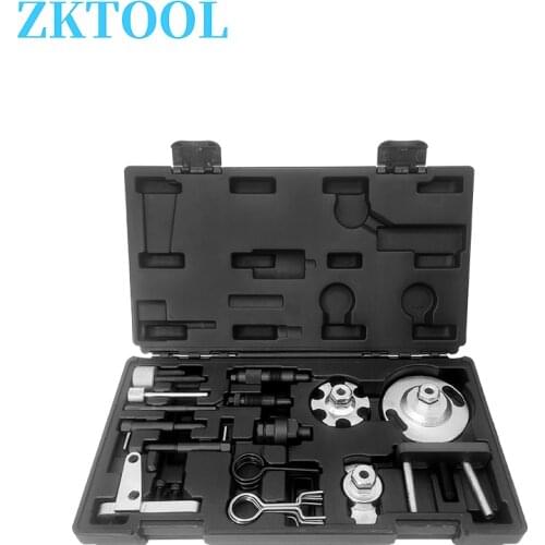 Diesel engine timing tool Kit & hp pump lock kit kit for audi vw 2.7 3.0tdi v6 4.0 4.2tdi v8 crd Camshaft fixing tool