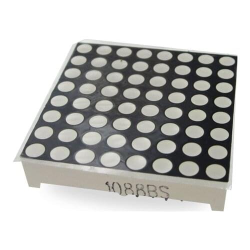 New 10PCS x 5MM 8X8 Red Common Anode/Cathode 60*60 LED Dot Matrix Digital Tube Module 2088BS/2088AS LED Display Module