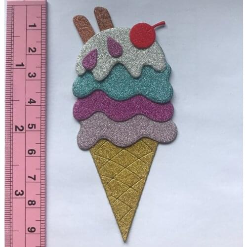 New Ice Cream Metal Cutting Die Stencil Template for DIY Embossing Paper Photo Album Gift Cards Making Scrapbooking Craft Dies