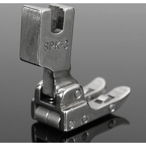 Industrial Sewing Machine Roller Presser Foot SPK-3 with Bearing All Steel Presser Foot Leather Coated Fabric D1