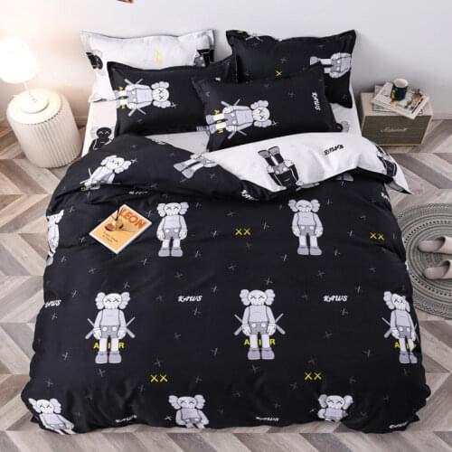 Luxury Bedding Sets Dog Duvet Cover Bed Sheet Pillowcase Bedspread Comforter Cover New Children Adult Bedding Set for Home