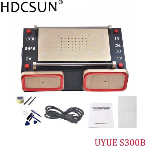 UYUE S300B 3 in 1 A-frame separtor machine Bezel Middle Frame Separator Machine built-in vacuum for Samsung LCD Refurbish