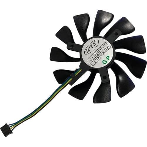 85MM Fan RX 460/550/560 GPU VGA Cooler Video Card Fan For Radeon XFX RX560 RX550 RX460 Graphics just can be as replacement