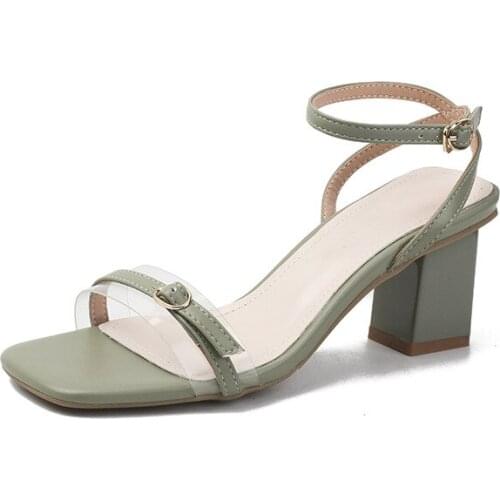 Womens Sandals Summer Stylish Casual Shoes High Quality Breathable Open Toe Heels for Female 6690-5