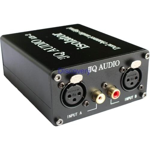 JQ AUDIO LB-2 Audio Isolator Cannon Audio Non-common Ground Current Isolation Transformer 600:600