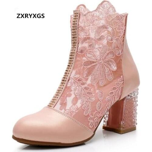 ZXRYXGS Women's Ankle Boots