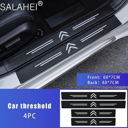 4PCS Car Door Anti-collision Strip For Citroen C1 C2 C3 C4 C4L C5 C6 C8 C-ELYSEE VTS Xsara C-Crosser Berlingo Jumpy Nemo Picasso
