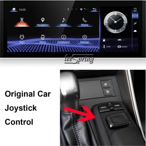 10.25 inch Android 9.0 Upgraded Original Car Screen multimedia Player for LEXUS IS 2013-2017 Original Car with Joystick Control