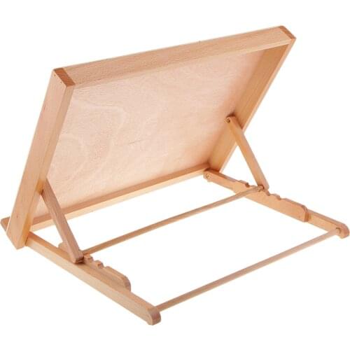 Large ARTCRAFT Workstation Wooden Drawing Board Artist Adjustable Desk Art