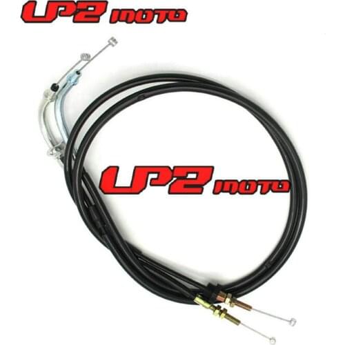 For Yamaha YBR250 2007-2011 Years Throttle Line Throttle Pull Oil Cable 1Pair