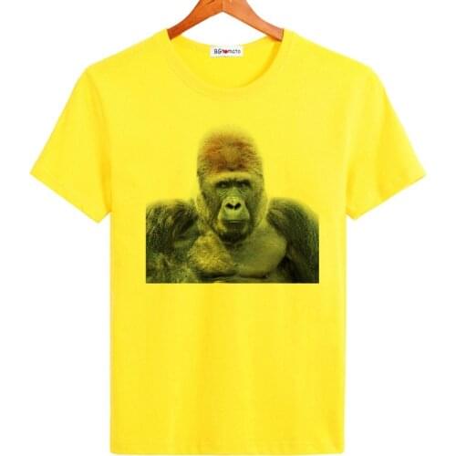 BGtomato Gorilla t shirt Short sleeve t shirt men Original brand 3d t shirt Hot sale hip hop tee shirt homme