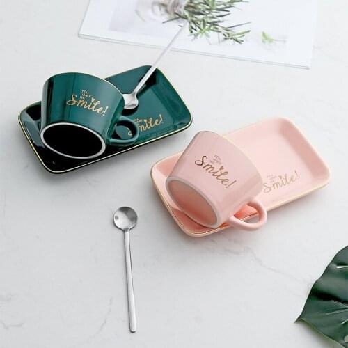 Phnom Penh Nordic ins ceramic coffee cup set creative trend lovers water cup afternoon tea lovers Coffee Cup