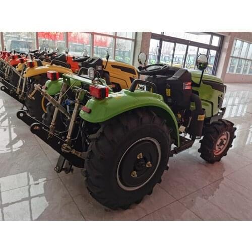 Mini Greenhouse Orchard Tractors Four Wheels Multifunction Machine