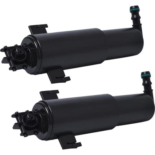 Pair Left or Right Headlight Washer Nozzle Jet Sprayer for 06-11 BMW 3 Series E90 E91 E92 E93