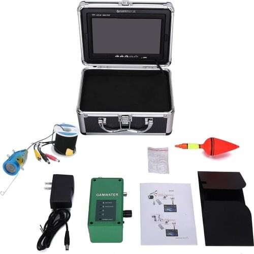 MAOTEWANG 7" Inch TFT HD 1000tvl Underwater Fishing Video Camera Kit 12 PCS LED Infrared Lamp Lights Fish Finder 10M 20M 30M