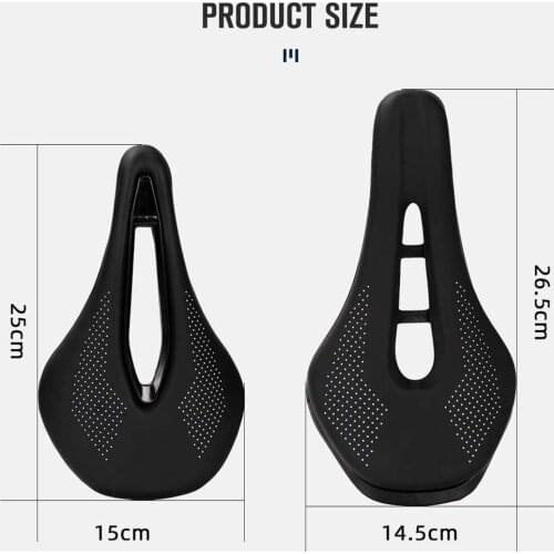 TANKE MTB Road bike Saddle Bicycle Cushion Cover Thickened Comfort Ultra Mountain Bike Racing Saddle PU Breathable Soft Seat Cus