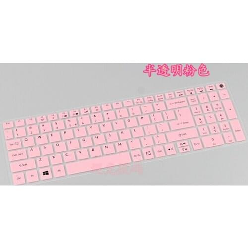 For Acer Aspire E5-573G E15 F5-572G E5-552G T5000 Silicone Keyboard Protective film Cover skin Protector