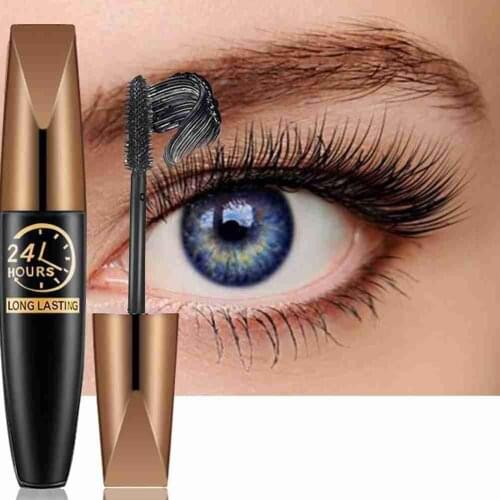 10g Waterproof Thick Mascara Long Curling Eyelashes Long-lasting Makeup Mascara Extension Eye Eyelash Mascara U6Y6