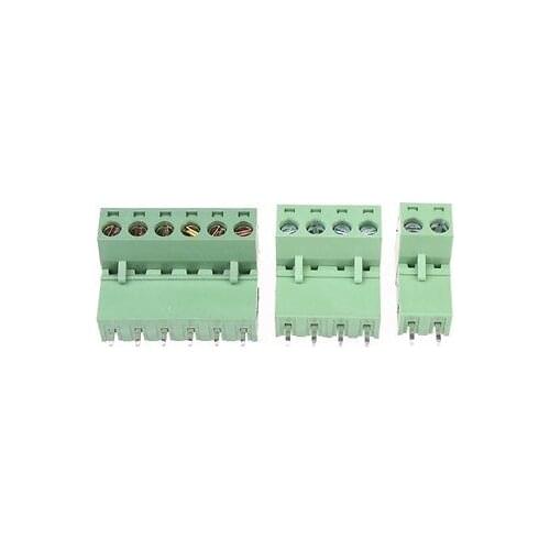 20pcs Block Terminal Connectors 2EDG 5.08-6P 90 Degree