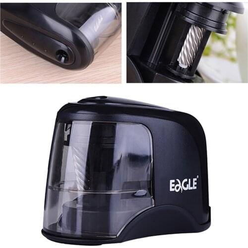 Automatic Electric Pencil Sharpener Kids Battery Operated Home School Office