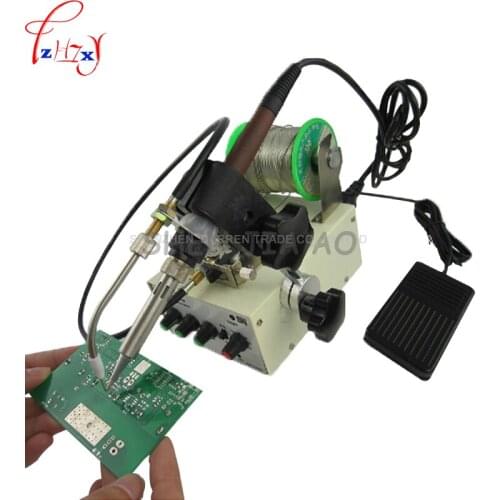 1pc Automatic tin feeding machine constant temperature soldering iron Teclast iron F3100A multi-function foot soldering machine