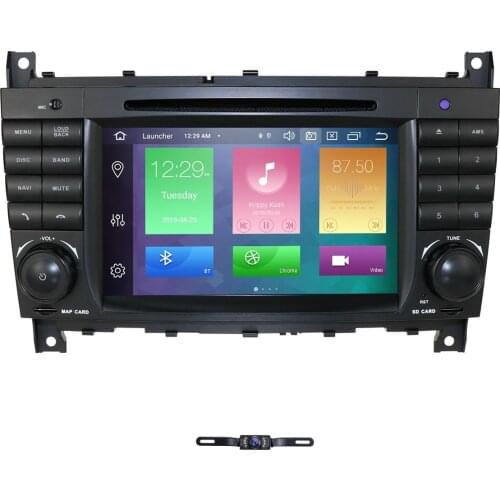 Car Radio Android DVD Player For Mercedes Benz C-Class W203 CLC CLK W209 C180 C200 C220 CLK200 CLK240 Stereo 2Din GPS Navigation