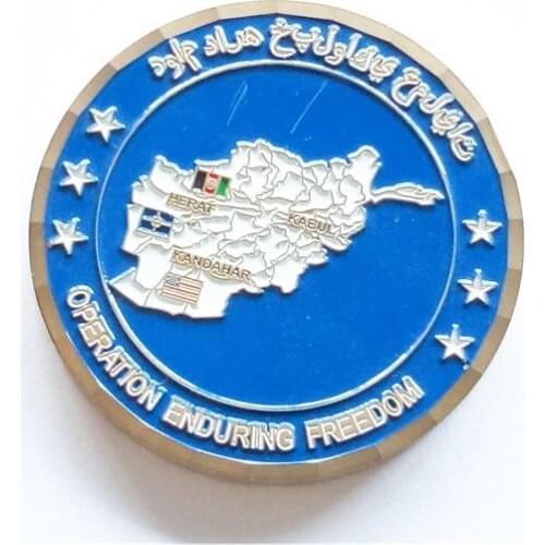 Factory price custom challenge coin Custom Gold and Silver Two-Tone Coin