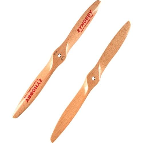1PC 9*5 Strong CW Wooden propeller 9X5 Gasoline Prop For RC Plane