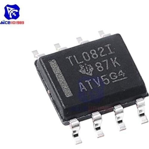 Diymore 10PCS/Lot Operational Amplifiers IC TL082 082 SOP-8 Original Integrated Circuits