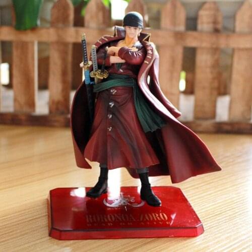 One Piece Film Zero Action Figures Roronoa Zoro Red Swordsmen 14cm Model PVC Boxed Toys