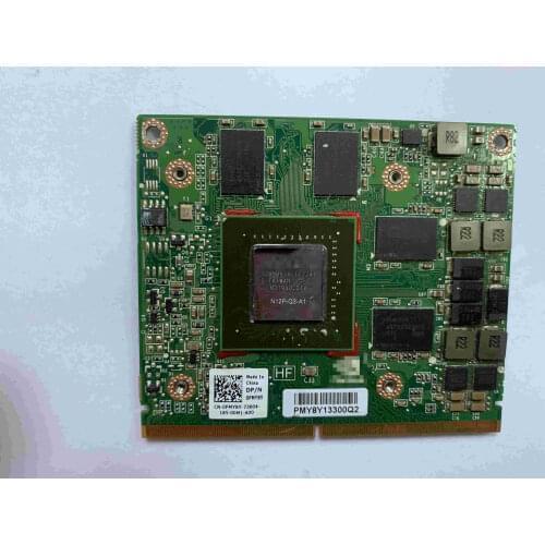 USED For Dell Precision M4600 M6600 Nvidia Quadro 2000M 2GB DDR3 N12P-Q3-A1 VGA Video Graphics Card PMY8Y 0PMY8Y
