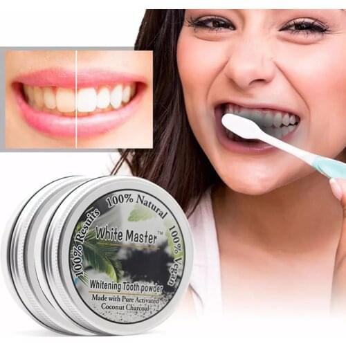 Black Bamboo Charcoal Tooth Powder Strong Removal Tooth Dirt Stains Whitening Fresh Breath Activated Carbon Oral Cleaning Tooth