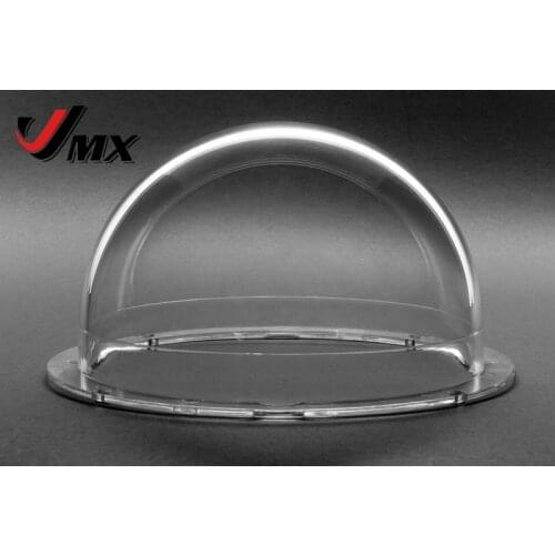 JMX 4 INCH Acrylic Indoor / Outdoor CCTV Replacement Extended Clear Camera Dome Housing Security Dome Camera Housing