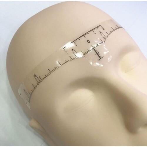Eyebrow Ruler Stencils Sticker Disposable 10Pcs Eyebrow Permanent Makeup Microblading Balance Measure Beauty Tattoo Supply Tool