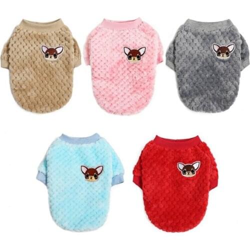 Multicolors Winter Warm Pet Dog Fleece Coat Clothes Small Sweater Hooded Sweatshirt Pet Supplies Accessories Pets Supplies