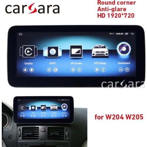 4G RAM 64G ROM Android touch screen for C Class W204 2008-2014 W205 GLC 10.25" display GPS Navigation radio multimedia player