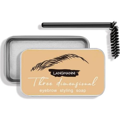 Eyebrow Styling Soap Brows Balm Long Lasting 3D Eyebrow Lamination Setting Cream Waterproof Eyebrow Enhancer Eyebrow Soap 11g