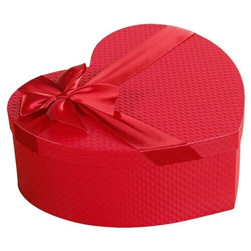 New Years Red Peach Heart-shaped Gift Box Women Girls Accessories Jewelry Goods Companion Creative Custom Box