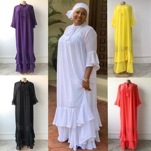 Ramadan Eid Muslim 2pcs Abaya Sets African Dashiki Loose Dress Cardigan Arab Islamic Hijab Jalabiya Long Robe Gowns Musulmane