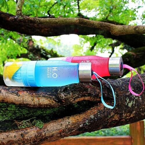 Fruit Vitamin Shaker Portable Motion My Tritan Water Bottle BPA Free Plastic For Sports camping hiking Juice bottles 650ml