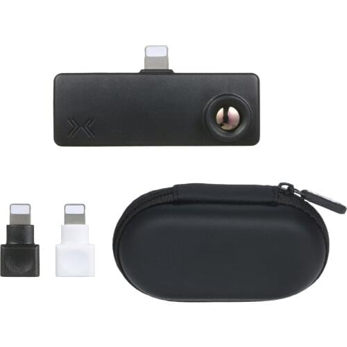 Thermal Imaging Camera Infrared Thermal Imager 80x62 Resolution -40°C~1000°C with Carry Case for iOS Smartphones (Not for Human)