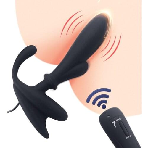 Vibrators Anal Butt Plug Prostate Stimulator Vibrator Gay Sex Toys Massager Adult Toy Erotic Sex Shop Butt Plug For Women Men