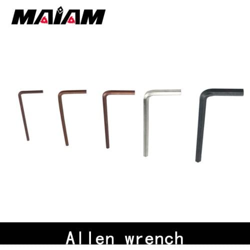 High quality Durable End Hex Wrench Allen Key Hand Tools Metric Allen Nickel Plating 2mm-6mm Hexagon Keys L2 L2.5 L3 L4 L5 L6