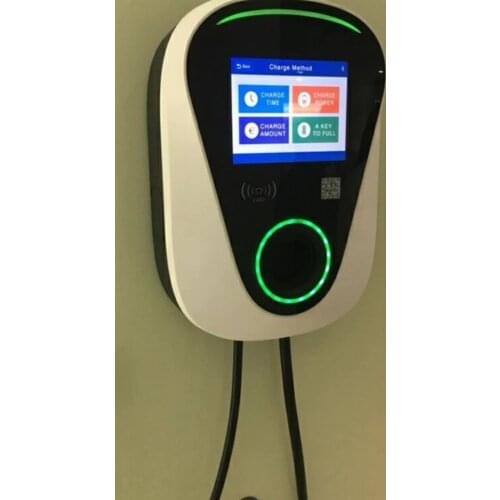 Wifi Function EU Electric Cars 32A Typ2 230V AC EV Charger Wallbox 7KW