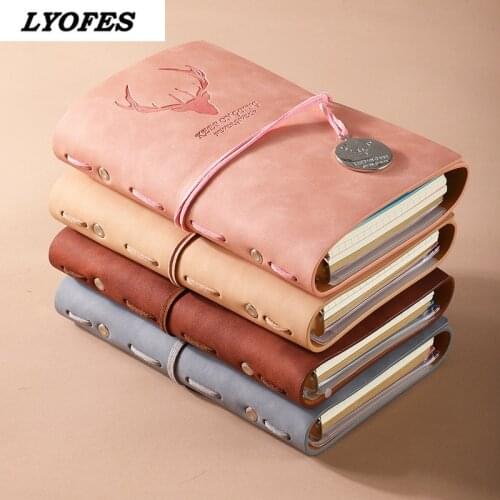 Loose-leaf Detachable Pocekt Book Cute Japanese Mini Journals College Student Notebook Custom Gift Notebook Journal Notebook