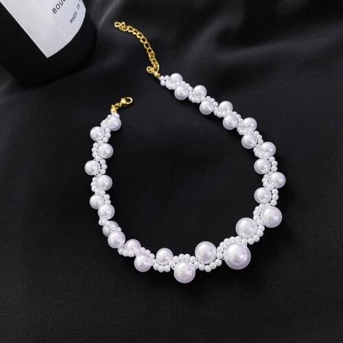 Pearl Necklace for Women Silver Cute/Romantic BIRTHDAY Wedding Chokers Necklaces Fashion Gifts Jewelry