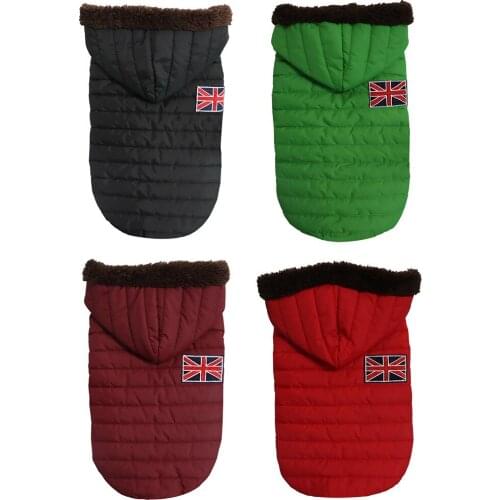 Dog Clothes Cat Clothes Warm Cotton Coat Vest Small And Medium-sized Dogs Pet Supplies