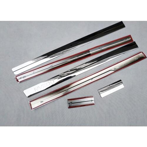 Car styling ABS Chrome body side moldings side door decoration for Nissan nv200