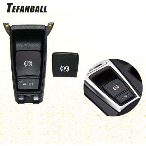 Car Parking Brake Handbrake Control Auto H P Button Switch Assembly for BMW X5 E70 X6 E71 2007-2014 Auto Accessories