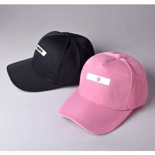 Fashion Hip Hop Bangtan Boys Baseball Cap Outdoor Hiking Cool Unisex Dad Hat Kpop Hat Logo Name Adjustable Baseball Caps